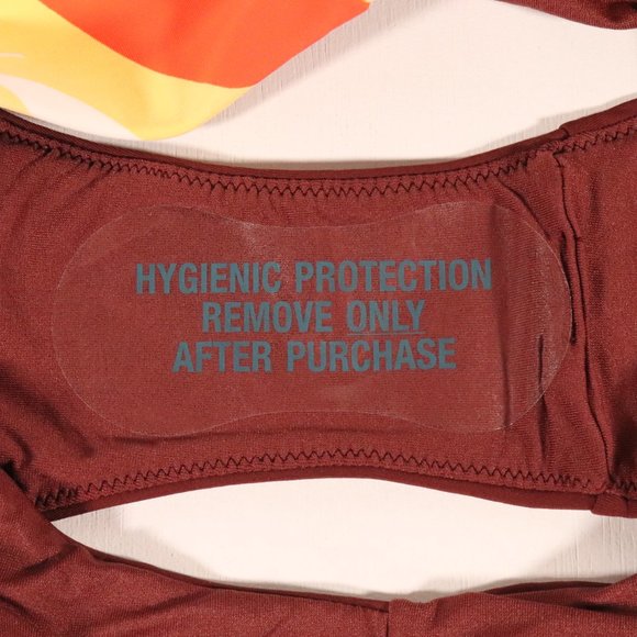 NWT Seafolly Cut Copy Split Side Brazilian in Tangelo - Picture 13 of 16